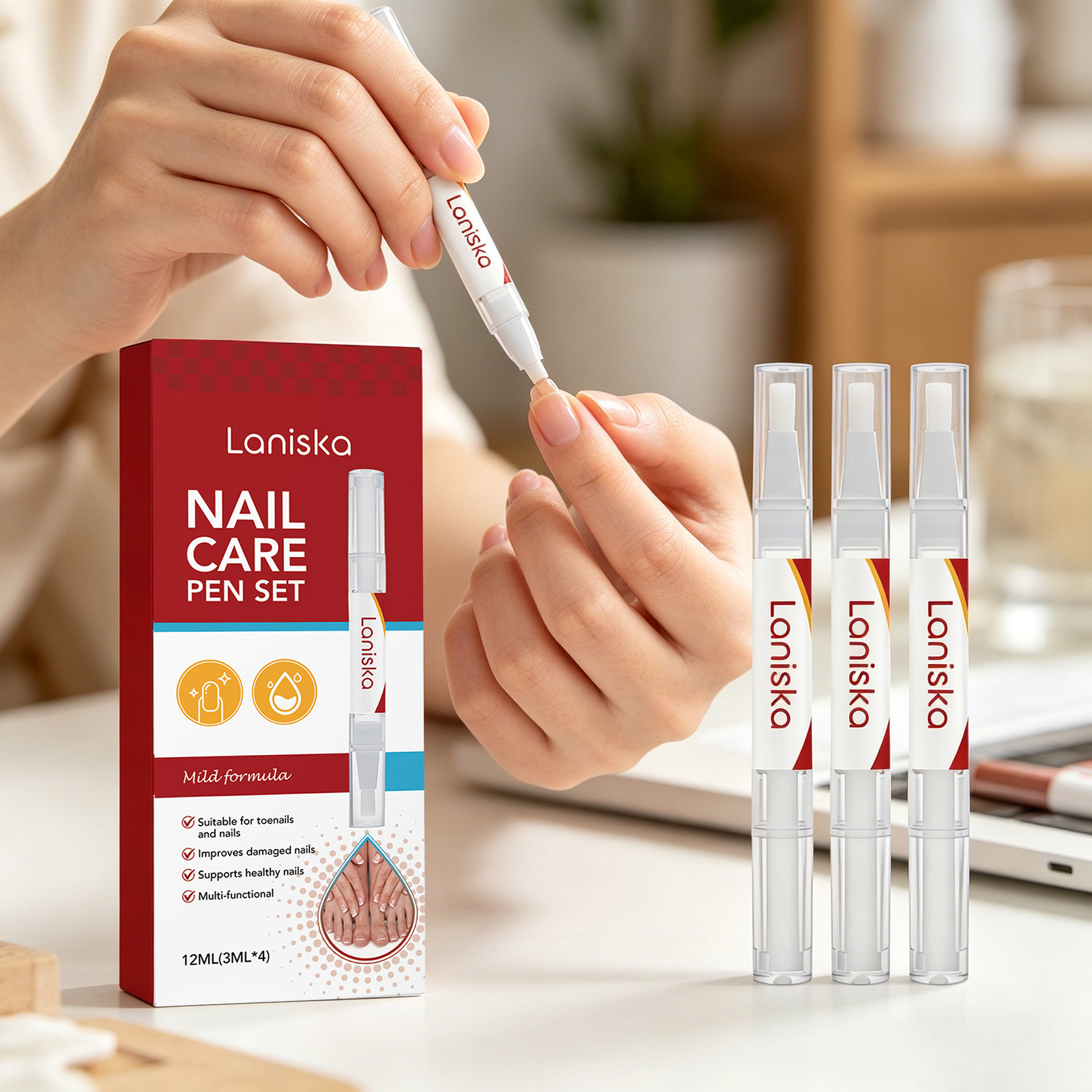 Cuticle Oil Pen - Nail Repair Pen Set Treatment Damaged