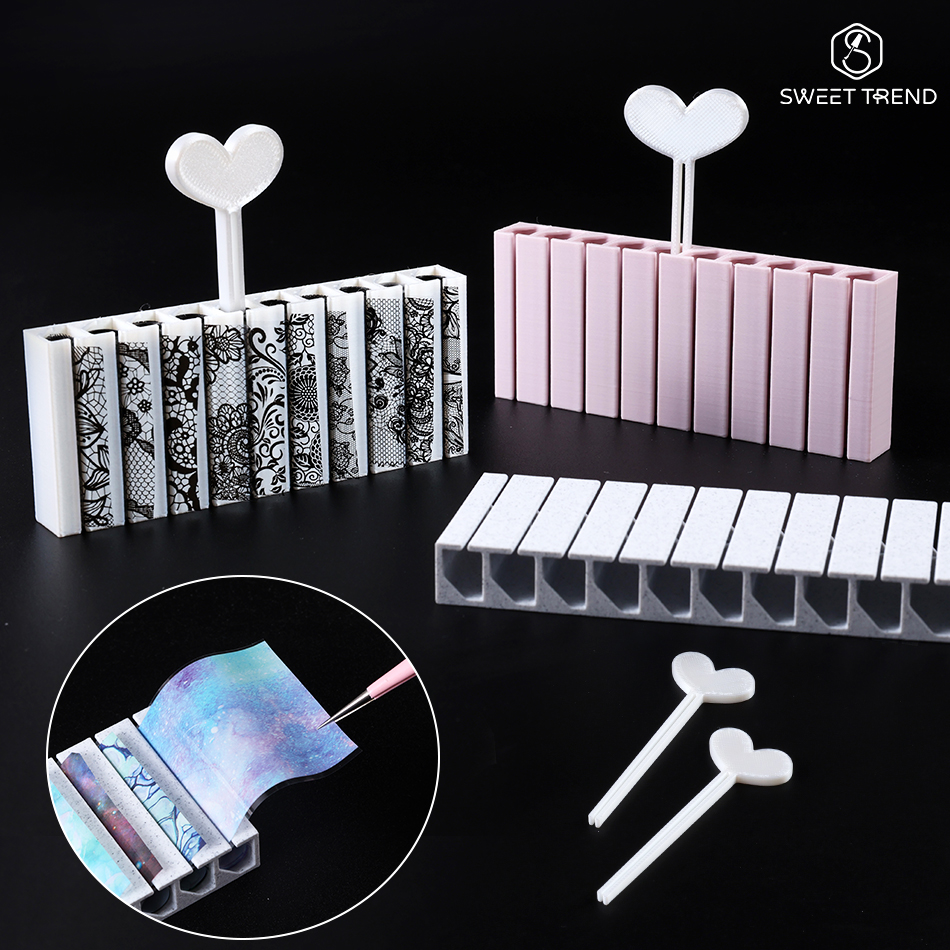 Nail Foil Transfer - Nail Transfer Foils Storage Box for