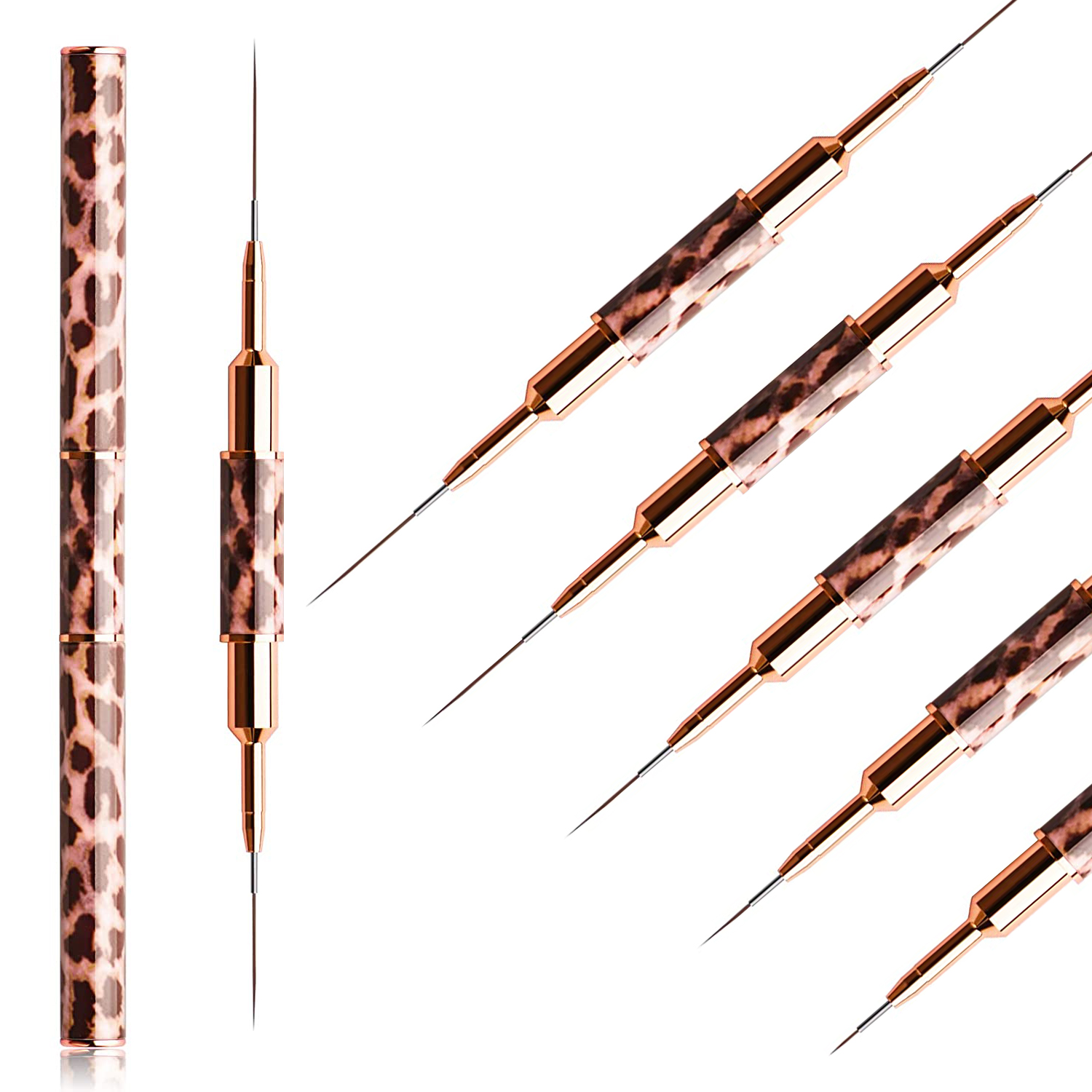 5-25mm Leopard Print Nail Art  - Nail Art Leopard ulasan dan harga