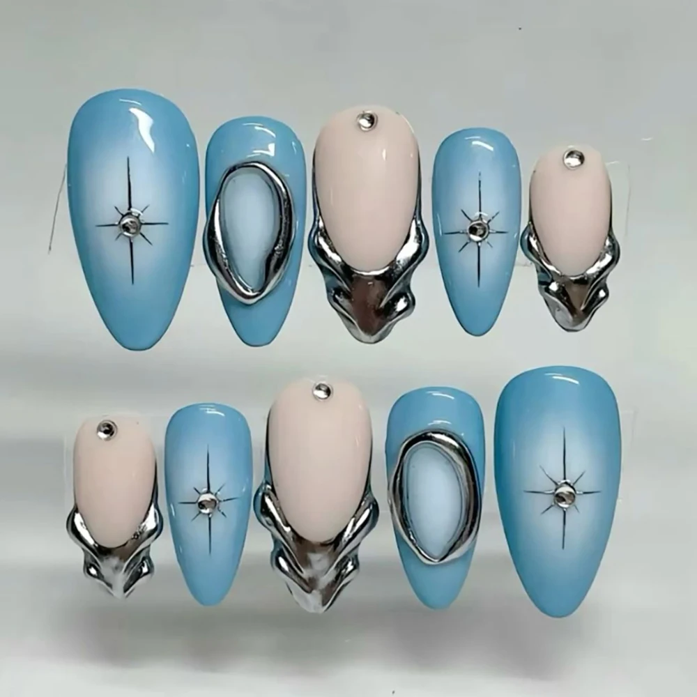 Hand-Painted Almond Flowers Ha - Nail Art Leopard ulasan dan harga
