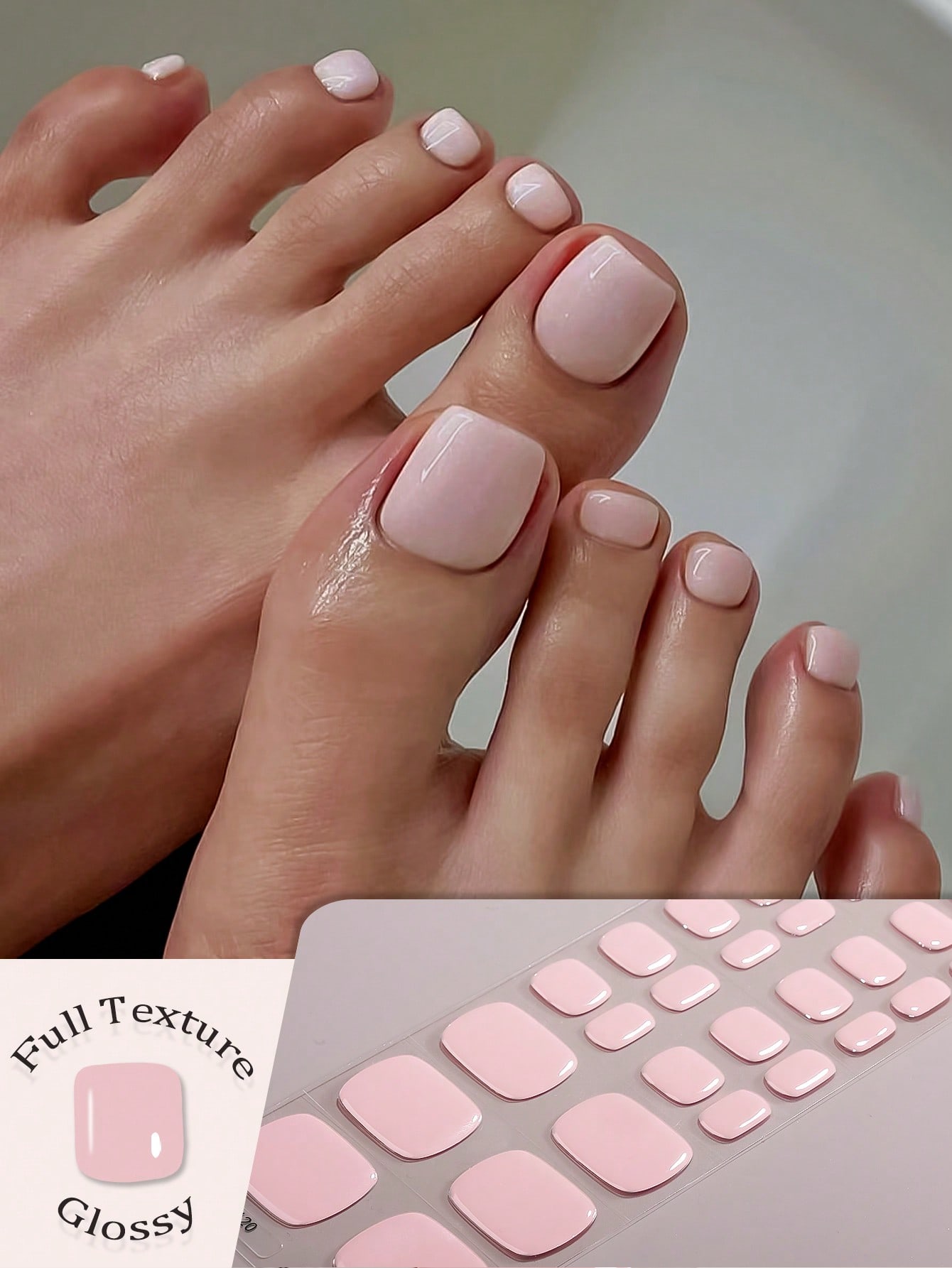 26pcs Semi-Cured Gel Nail Stic - Nail Art Elegant ulasan dan harga