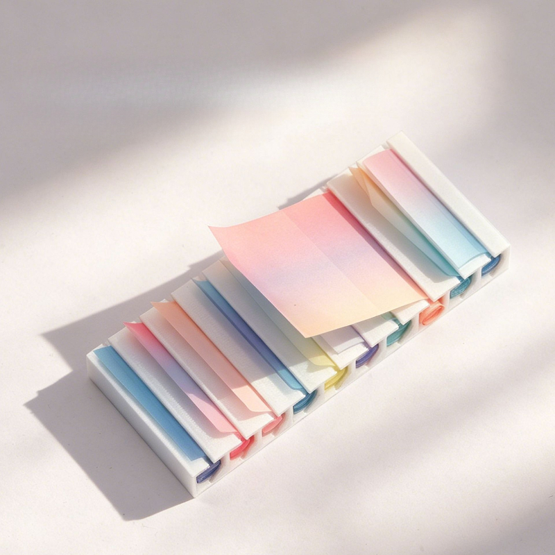 3pcs Nail Foils Gradient Trans - Nail Foil Transfer ulasan dan harga