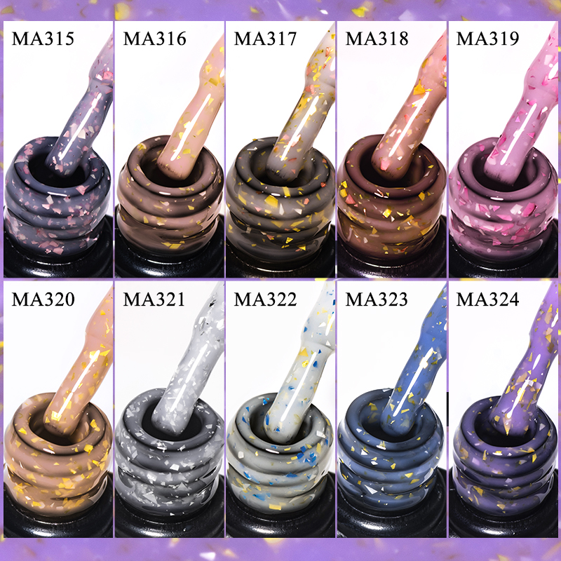 MEET ACROSS 7ml Pink Glitter R - Nail Foil Transfer ulasan dan harga