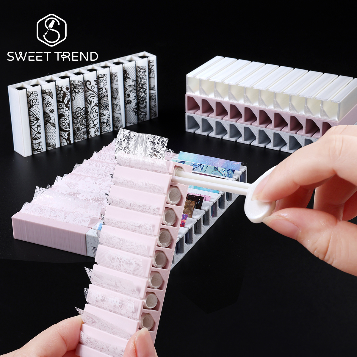 Nail Transfer Foils Storage Bo - Nail Foil Transfer ulasan dan harga
