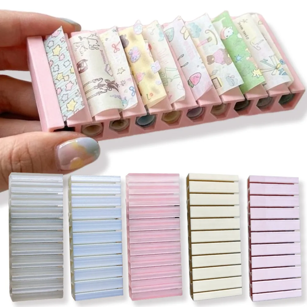 10-Slot Nail Transfer Paper Ho - Nail Foil Transfer ulasan dan harga