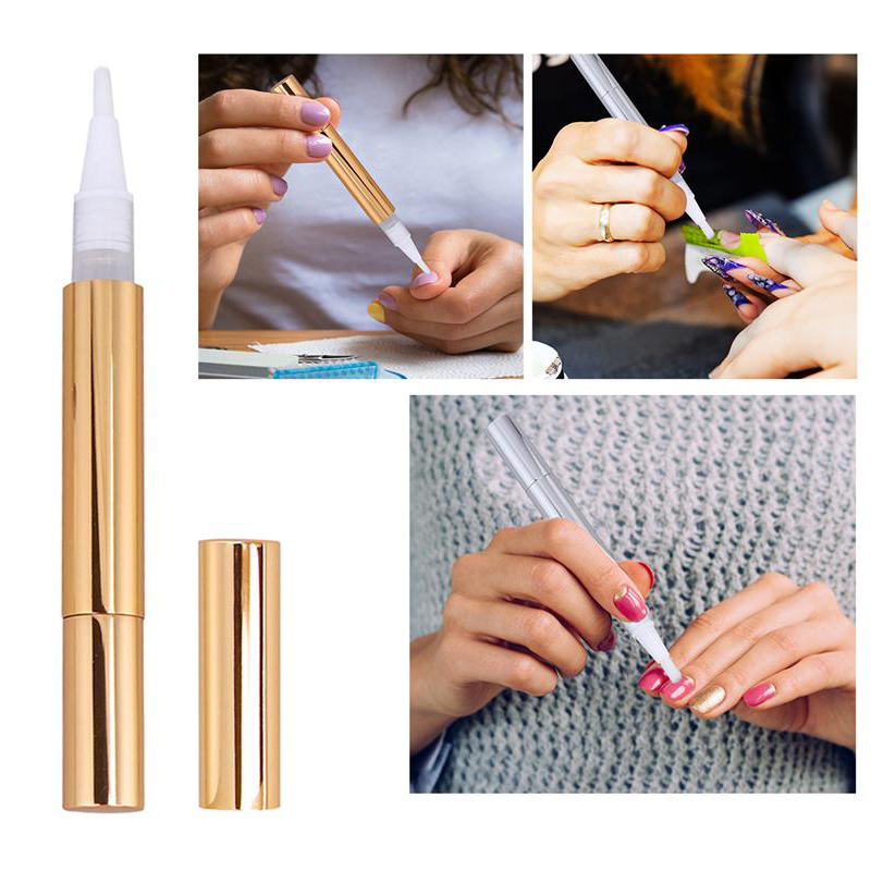 3ml gold Twist Pens Empty Nail - Cuticle Oil Pen ulasan dan harga