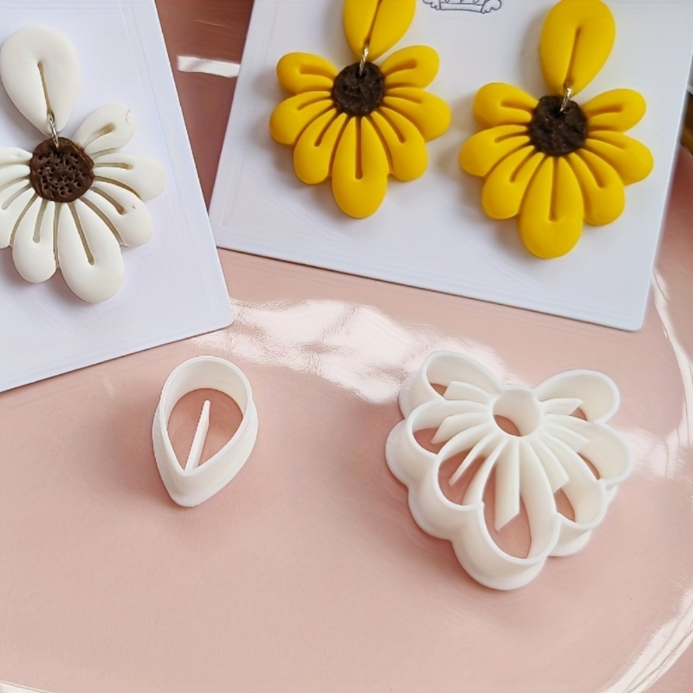 2Pcs Elegant Flower-Shaped Pol - Nail Art Elegant ulasan dan harga